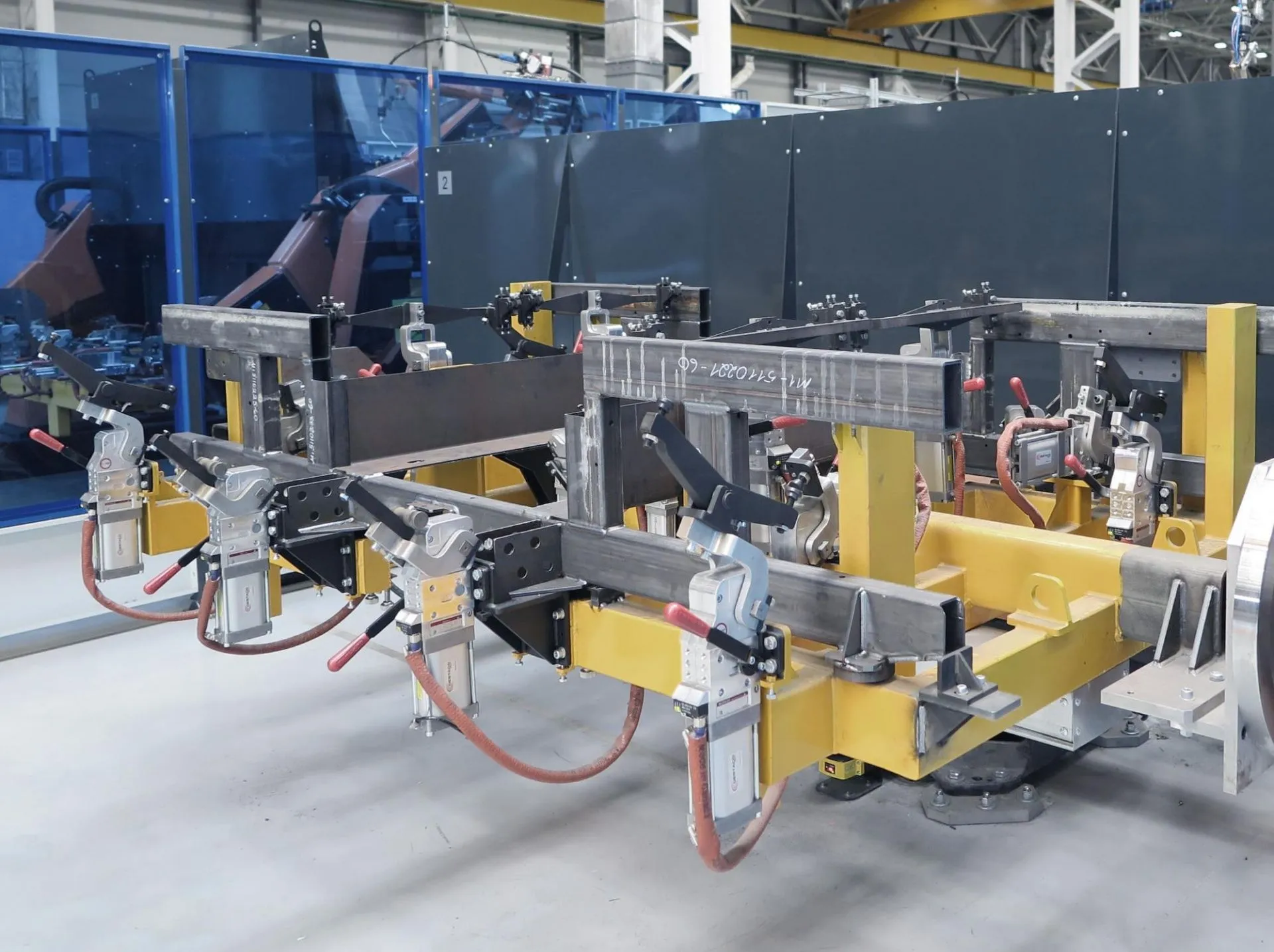 Design and manufacturing of specialized welding jigs