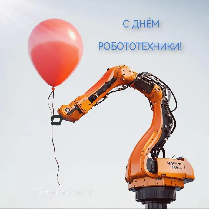 Поздравляем с Всемирным Днём Робототехники! Поздравляем с Всемирным Днём Робототехники!
