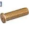 Шпилька приварная резьбовая латунная