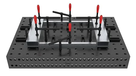Сварочный столы ECO 1500х1000 мм с комплектом оснастки