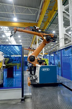 Роботизация сварки кузовов автобусов