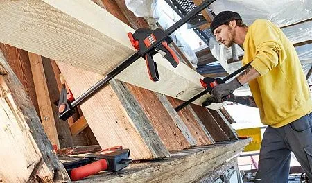 2 x Струбцина для работы одной рукой EZS 110/40