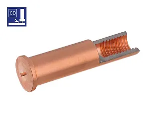 Втулка стальная омеднённая