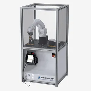 Учебная роботизированная ячейка на базе промышленного робота KUKA KR3