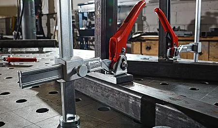 Зажимный элемент с различной глубиной захвата TWV16 200/150 (двухкомпонентная пластмассовая ручка)