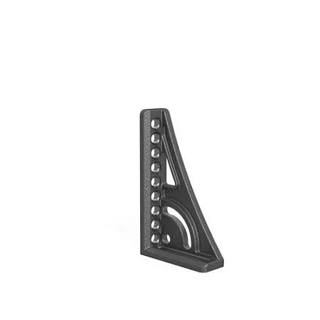 Упорный и крепежный угольник 250G правый с поворотным угольником азотированный