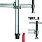 Зажимный элемент с различной глубиной захвата TWV28 300/175 (Т-образная ручка)
