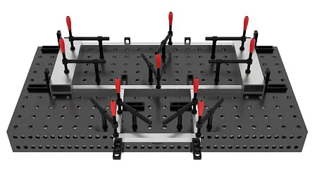 Сварочный стол ECO 2000х1000 мм с комплектом оснастки