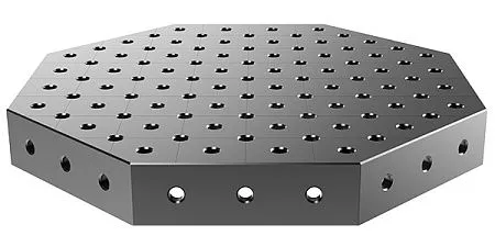 Рабочая плита  восьмиугольная азотированная   800x800x100