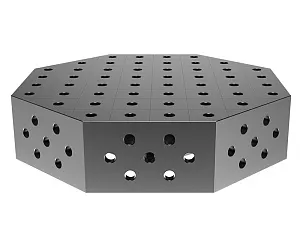 Рабочая плита  восьмиугольная азотированная   2000X2000x200