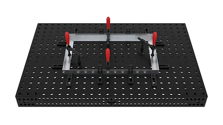 Стол сварочный 1200x800x850 с комплектом оснастки