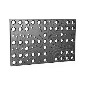 Крепежная плита для фланцев 550 с зажимн. уст-ми азотированная