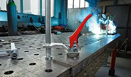 Зажимный элемент с фиксированной глубиной захвата TW16 200/100 (рычажная рукоятка)