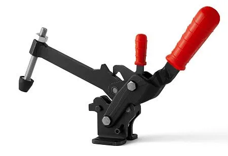 Вертикальные зажимы для тяжелых условий эксплуатации с предохранительной защелкой и рукояткой / 1565 Y