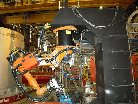 Проект по заварка емкостей с радиоактивными отработанными отходами на атомной станции