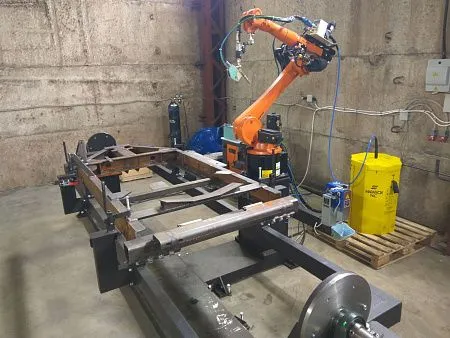 Сварка элементов сельскохозяйственной техники