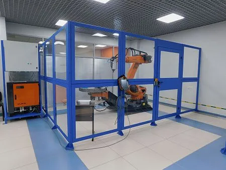 Лаборатория промышленной робототехники в Техническом колледже им. В. Д. Поташова г. Набережные Челны