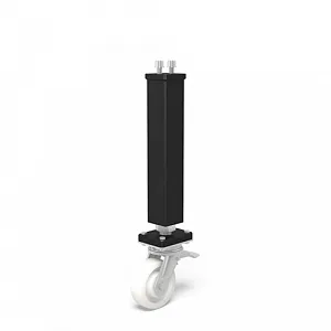 Опора с роликом и стопором Н=700 мм арт. 220866