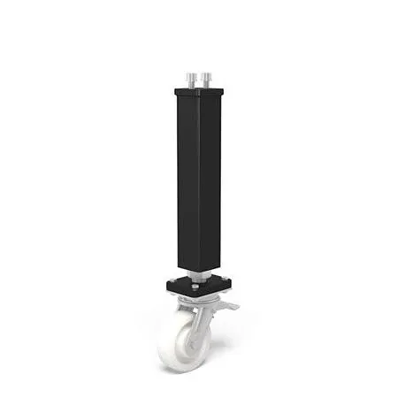 Опора с роликом и стопором Н=700 мм арт. 220866