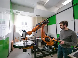 Лаборатория промышленной робототехники в Томском политехнической университете