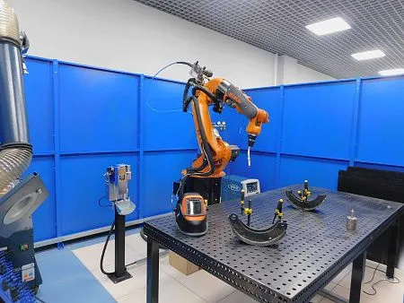 Лаборатория промышленной робототехники в Техническом колледже им. В. Д. Поташова г. Набережные Челны