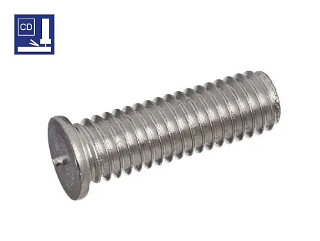 Шпилька приварная резьбовая алюминиевая