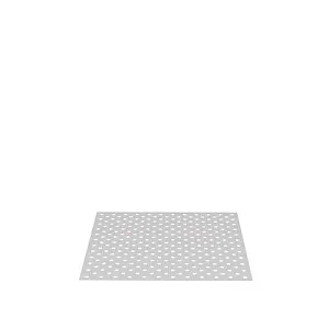 Лист защитный алюминиевый 1194х1194 мм с диагональной сеткой отверстий арт. 280204.D