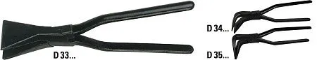 Клещи для загибания кромок, под углом 90° D35-60