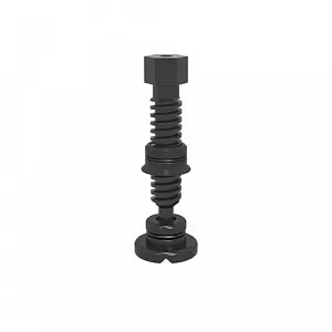 Вал резьбовой с втулкой и призмой