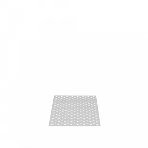 Лист защитный  алюминиевый 1194х794 мм с диагональной сеткой отверстий арт. 280202.D