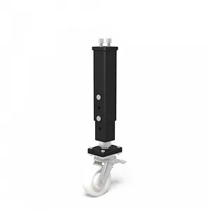 Опора регулируемая с роликом и стопором Н=600-850 мм арт. 220879