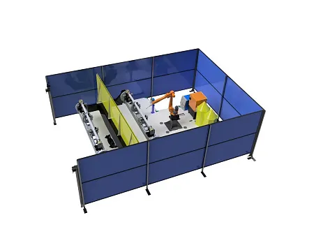 Сварочный РТК с позиционером