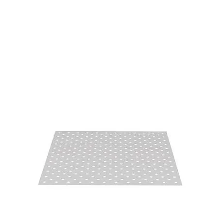 Лист защитный алюминиевый 1194х1194 мм с диагональной сеткой отверстий арт. 220204.D