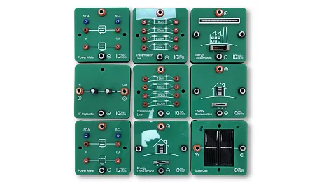 Лабораторный набор "Интеллектуальные сети электроснабжения Smart Grid"