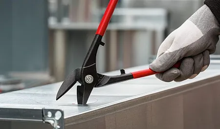 Идеальные ножницы, без ограничения ширины раскрытия D216-280L-B-SBSK