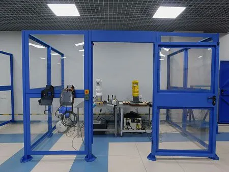 Лаборатория промышленной робототехники в Техническом колледже им. В. Д. Поташова г. Набережные Челны