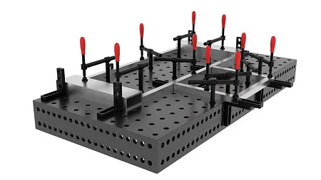 Сварочный стол ECO 2000х1000 мм с комплектом оснастки