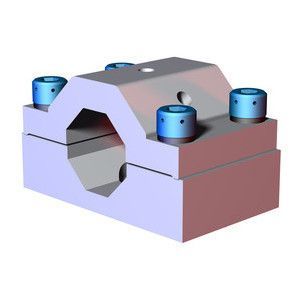 Элементы облегченной обьемной оснастки BodyBuilder™ Mid-Mounts with Hole Patterns for Extrusion Clamping – Robotic End Effectors