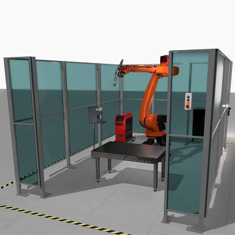 Сварочный роботокомплекс на основе робота KUKA