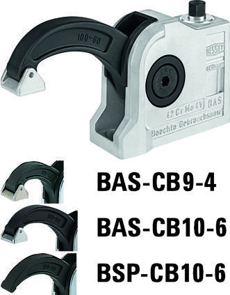Зажим BAS-CB compact, крепежное отверстие сквозное BAS-CB10-6