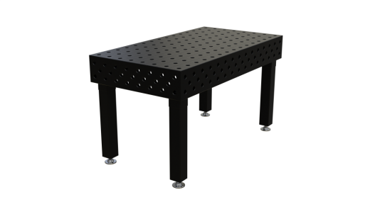 Стол вороненный  1500x800, Н= 850