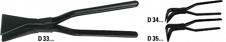 Клещи для загибания кромок, прямые D33-60