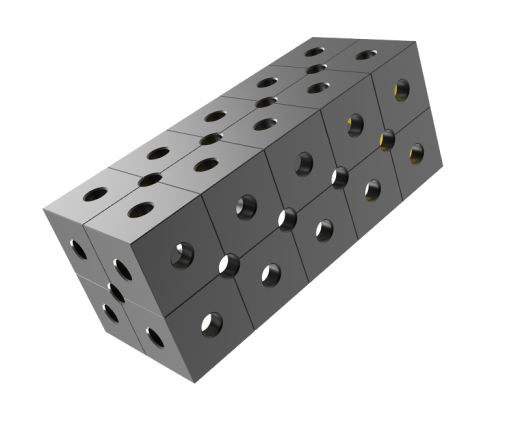 Блок U-образный 300x100x100 - вороненный