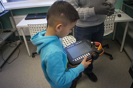 Учебный класс по робототехнике в детском технопарке “Кванториум” г. Евпатория