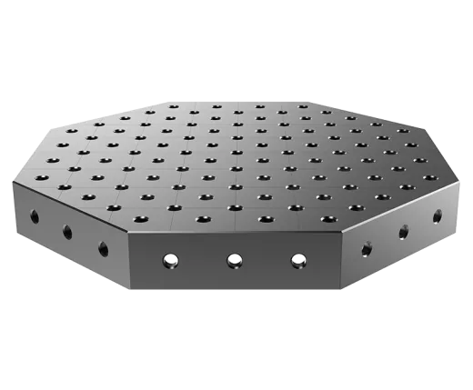 Рабочая плита  восьмиугольная азотированная   800x800x100