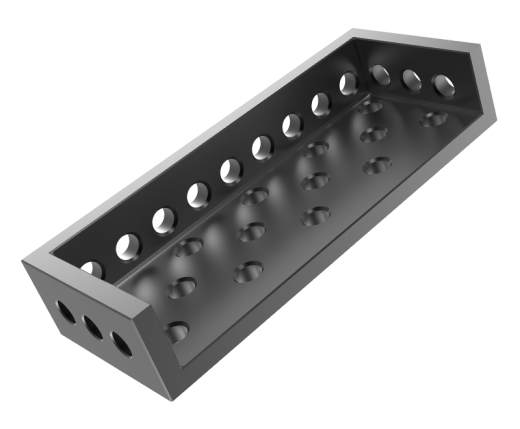 Блок L-образный150x100x50 - плазменное азотирование