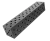 Блок U-образный 800x100x100 - вороненный