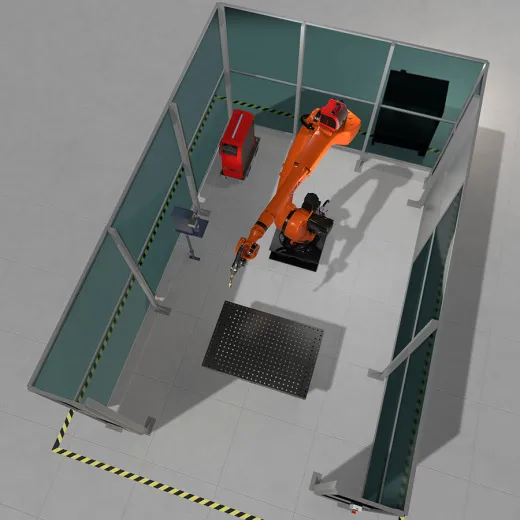 Сварочный роботокомплекс на основе робота KUKA