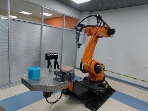 Лаборатория промышленной робототехники в Техническом колледже им. В. Д. Поташова г. Набережные Челны