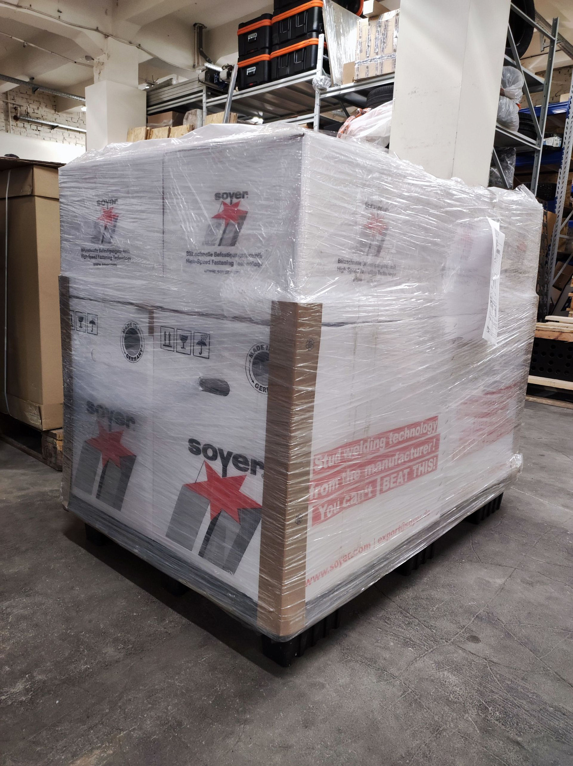 Big arrival of Soyer equipment!